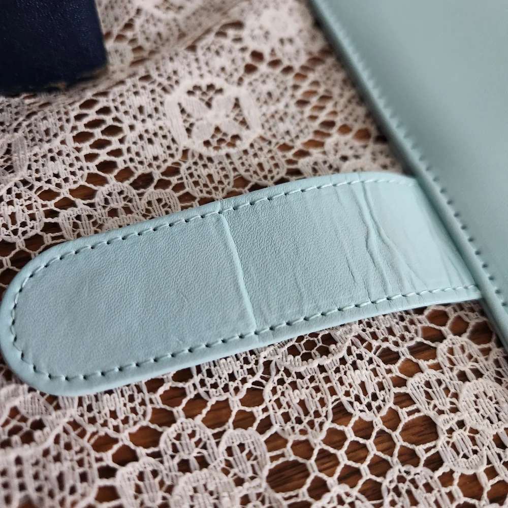 Light Blue Personal Size Ring Bound Planner